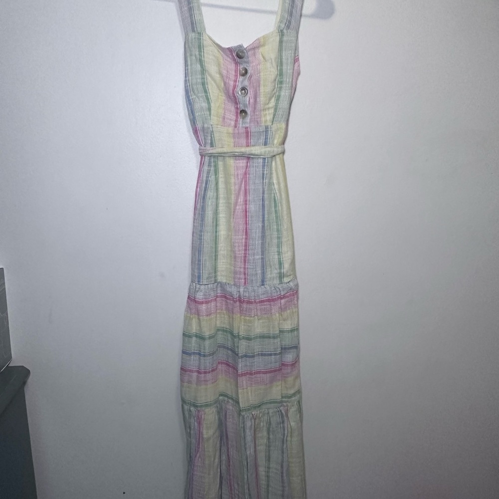 Urban Outfitters Multicolored Scoop Neck Sundress